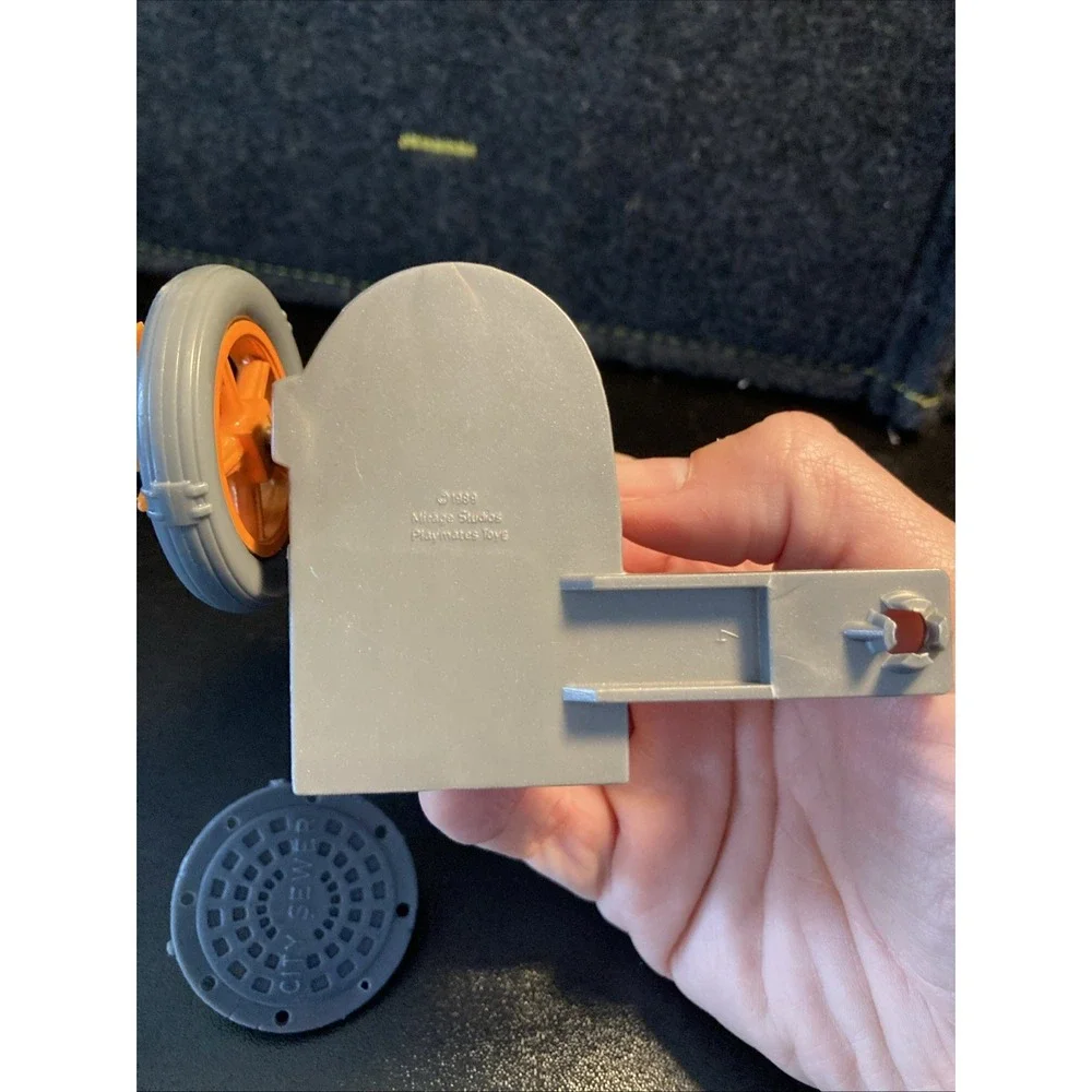 Vtg 1989 TMNT Ninja Turtles Sewer Cycle Motorcycle Side‎ Car Accessory Part